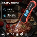 0.5s Instant Read Digital Meat Thermometer for BBQ & Cooking